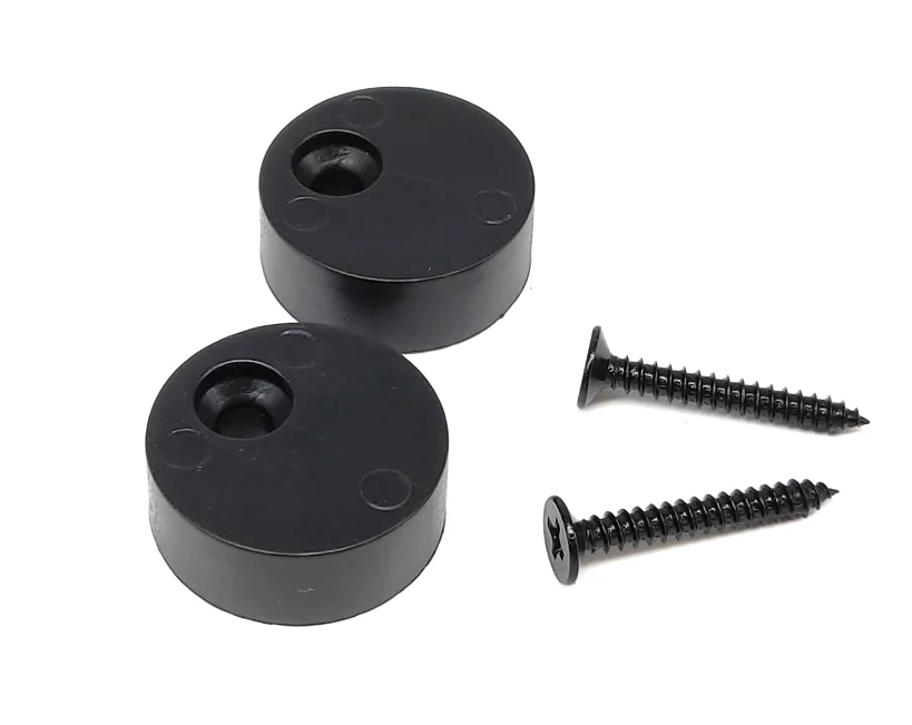 Single Wood Sliding Barn Door Hardware Kit Basic Black Big Spoke Wheel Roller Garage Closet Carbon Steel Flat Track System