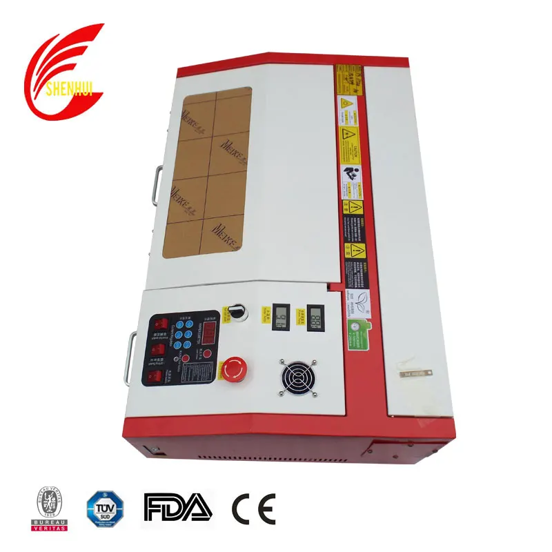 Stamp making machine CO2 40w 4020 3020 4040  mini smart Lazer engraver cutter factory price