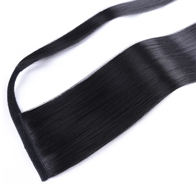 
2020 hot selling ponytails for black women,human hair ponytail hair extensions. 