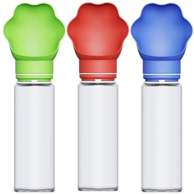 New Folding Pet Water Feeder Silicone Kettle Outdoor Portable Dog Water Cup
