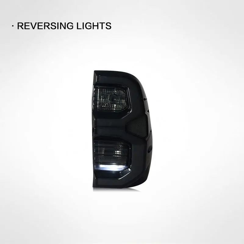 LINK-TO Tail Light Led Rear Car Lamp Normal Version Tail Lamp For Toyota Hilux 2015 2016 2017 2018 2019 2020 Taillights