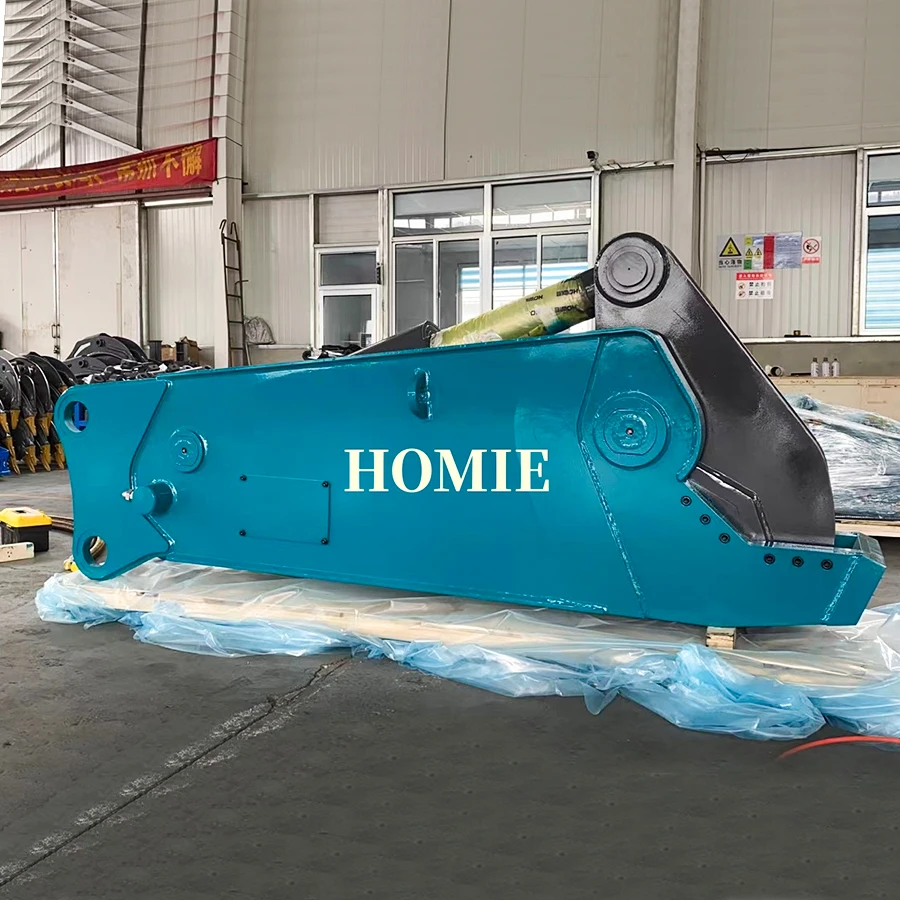 Excavator Hydraulic Eagle Shear For Concrete Block Crushing