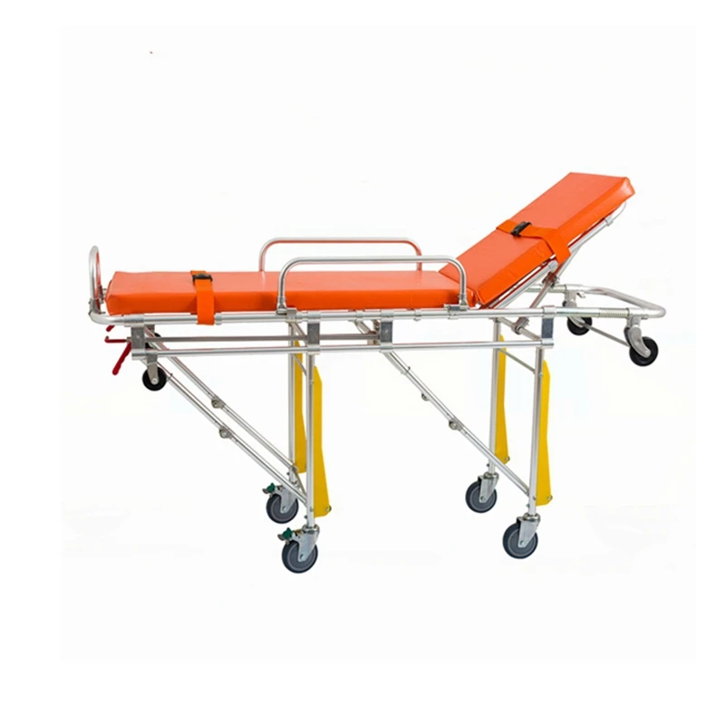 Durable Using Low Price Hospital Emergency Ambulance Medical Foldable Stretcher MSD6
