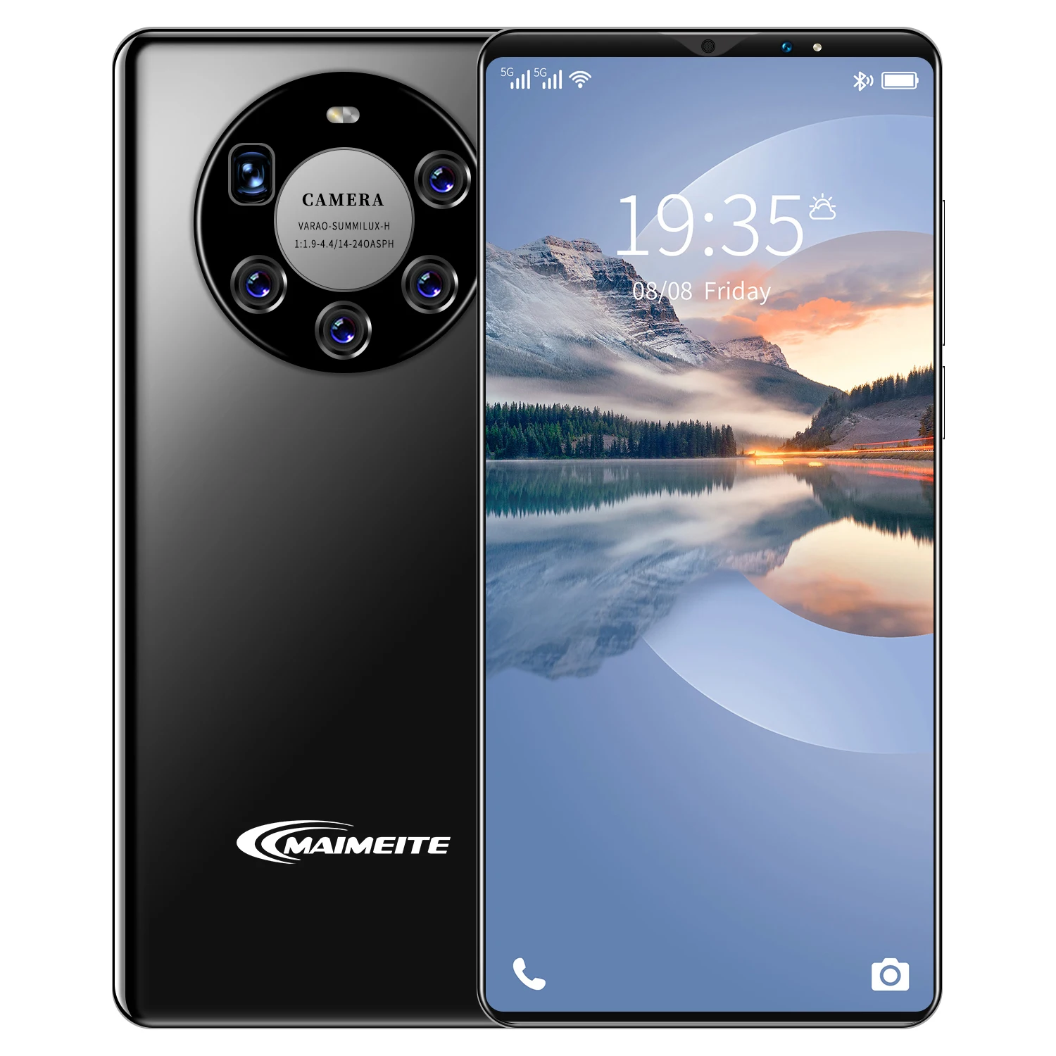 Новый Большой экран M40 pro Android 5 7 дюймов хит продаж Чехол для мобильного телефона 6 ГБ + 128 дешевые разблокированный