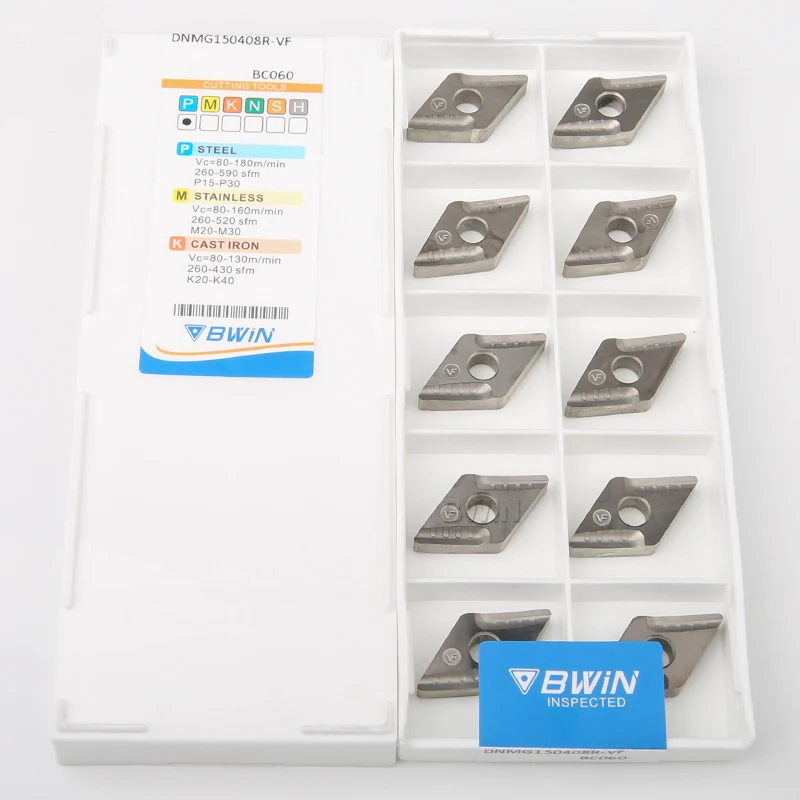Inserto Dnmg 1104 Insert 160404-Gm Turning Insert Tungsten Carbide Tip Dnmg110408  Dnmg 150608 150604 110404 110408