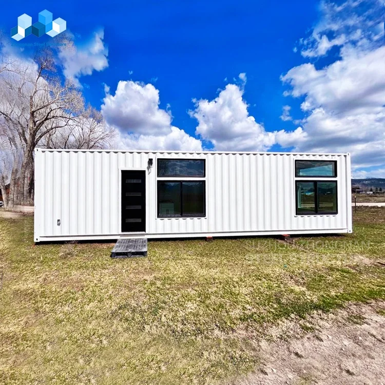 Zhongnan Detachable 20ft 40ft 2 3 4 bedroom modular tiny mobile home prefabricated portable shipping container house with toilet