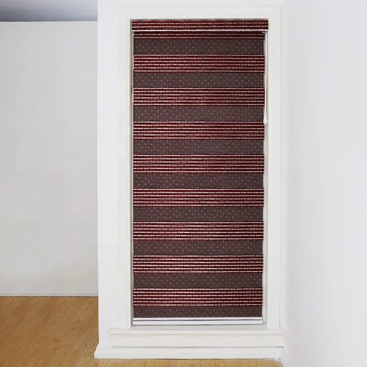 China professional supply fancy hotel wand motorized day and night zebra roller blinds roller wholesale