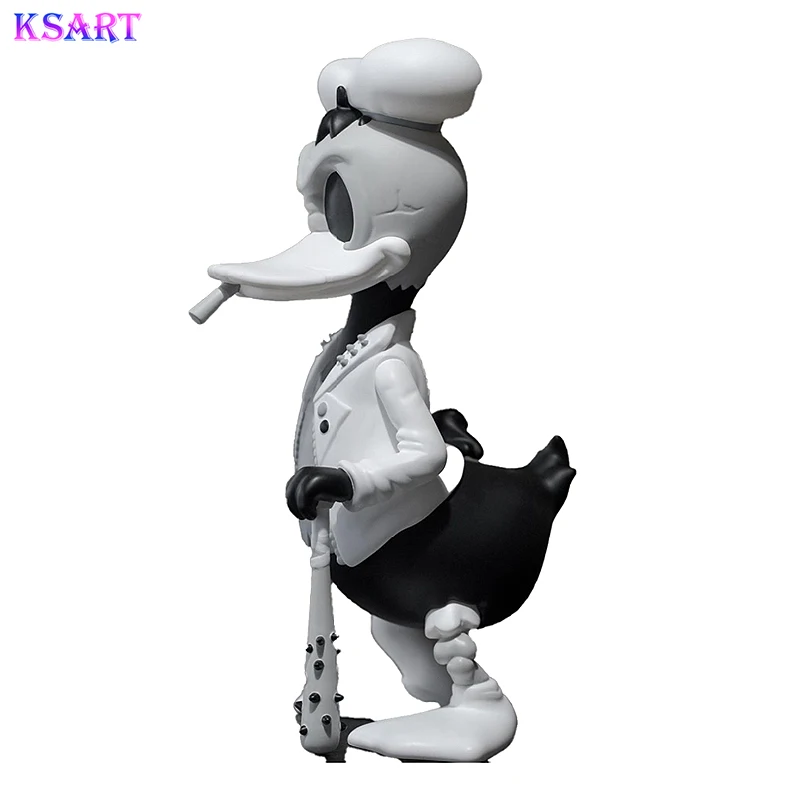 Large Resin Crafts Fiberglass Duck Outdoor Resin Garden Decoration Statue Donald Duck Home Modern Home Decoration Life