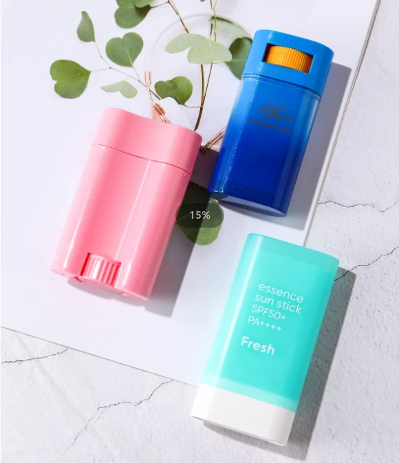 Private label OEM skin care hydrating refreshing sun block spf 50/30 PA++++ sunscreen stick for sensitive skin/all type skin