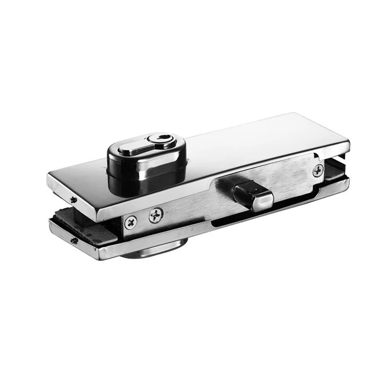 
Sandile Wholesale glass door hardware stainless steel glass door lock patch fitting for 8-10mm glass 