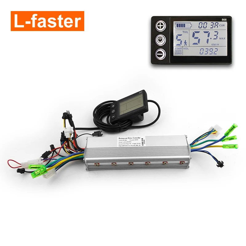 8 inch 24V 36V 48V 350W brushless hub motor wheel kit for dual drive electric scooter cart