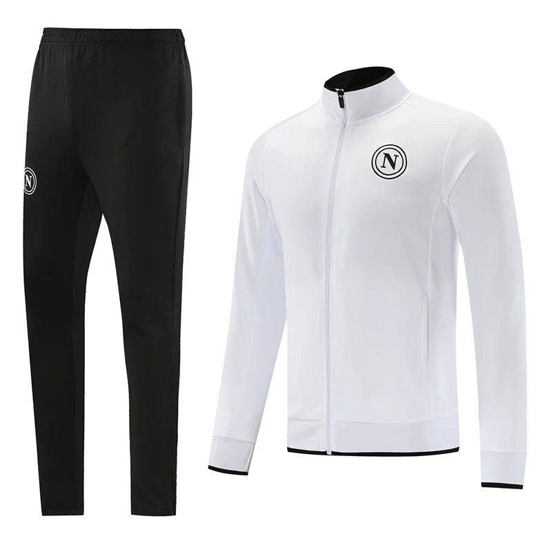 Latest Design High Quality Soccer Tracksuit Factory Men Football Jacket Suit