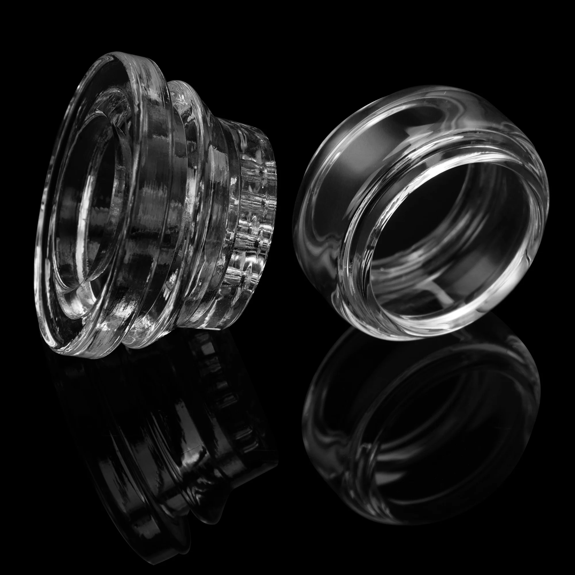 
Hot Selling Good Quality Portable E-cigarette Storage Glass Bottle Transparent 