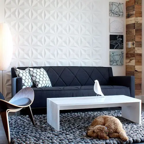 3d Fireproof Wallpaper Interior Decoration for Home