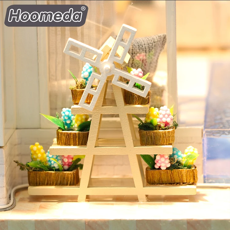 Birthday Gifts Fascinating Dreamhouse Dollhouse With Pool Diy Miniled Dolls House Miniature European Love Color Box Model