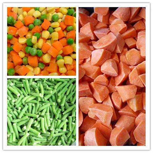 
IQF frozen green pea and frozen vegetables in a hot sale 