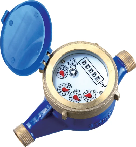 Customized Water Meter with brass body and customized color