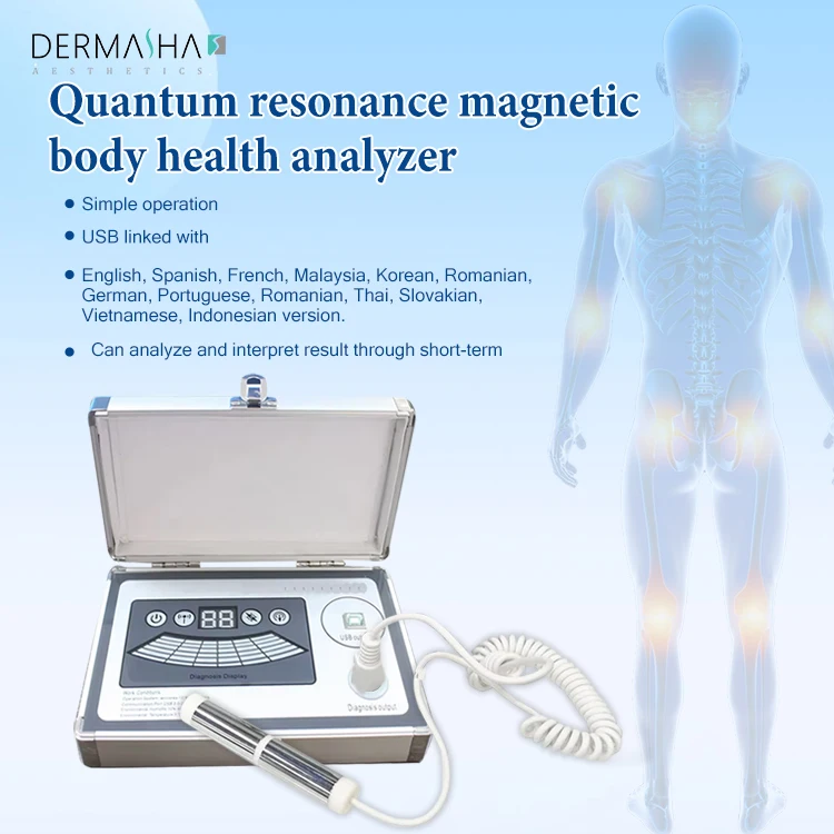 Dermasha 2023 magnetic analyzer software free download with 90 reports 2th 3th 4th 5th 6th quantum analyzer