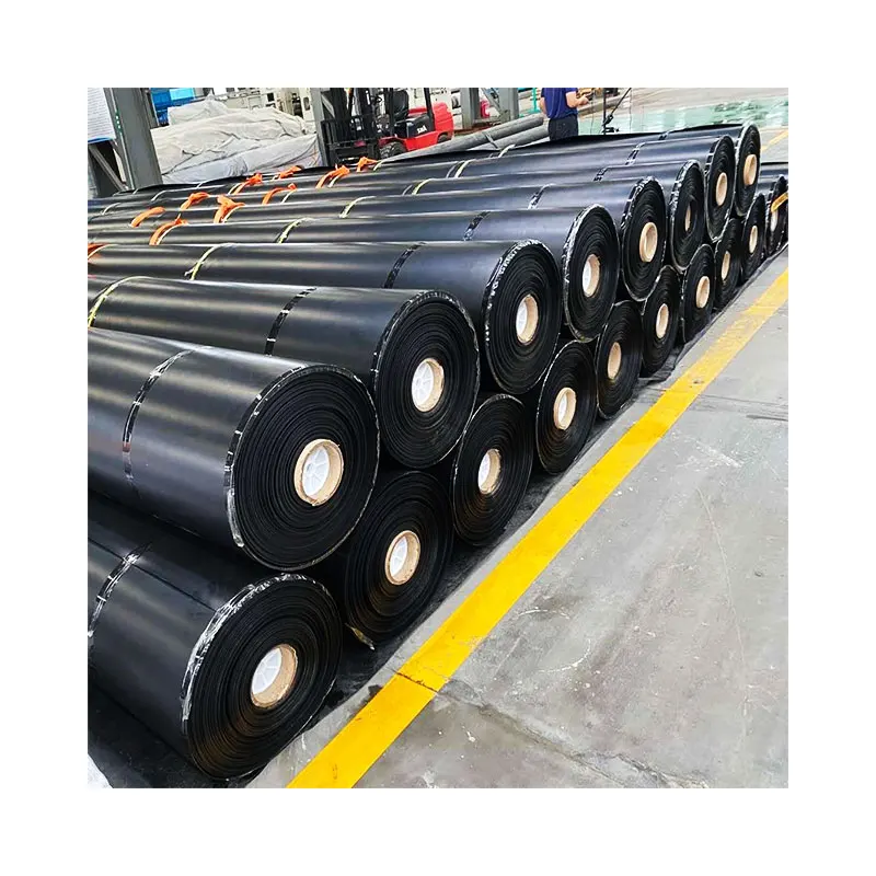 china 1000 metros environmental 0.5mm 1mm 2mm 1.5 mm hdpe geomembrane for swimming pool rocky terrain antiseepage engineering