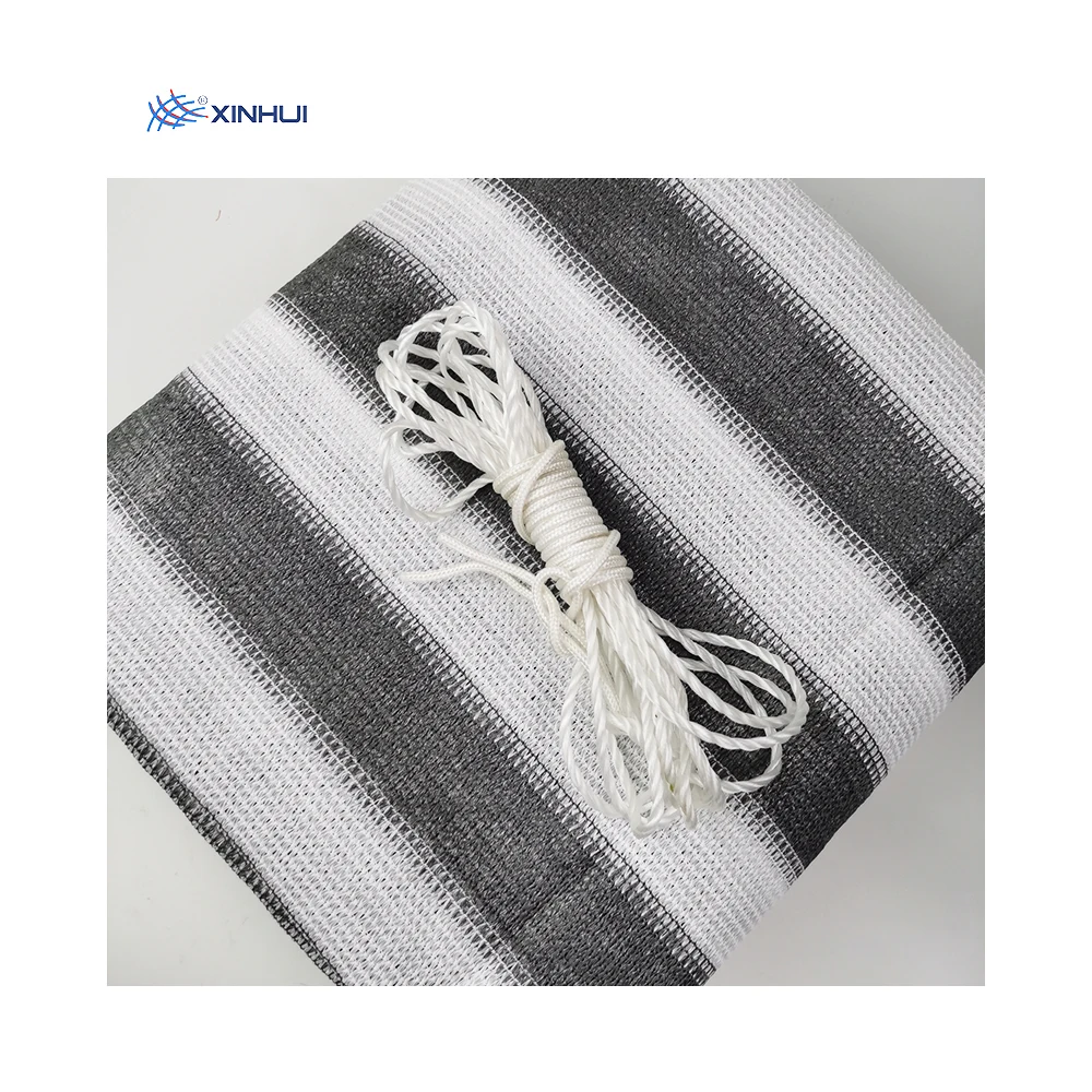 Width 0.8m telescopic wave sunshade hdpe anti-uv customize home terrace balcony privacy net balcony privacy screen