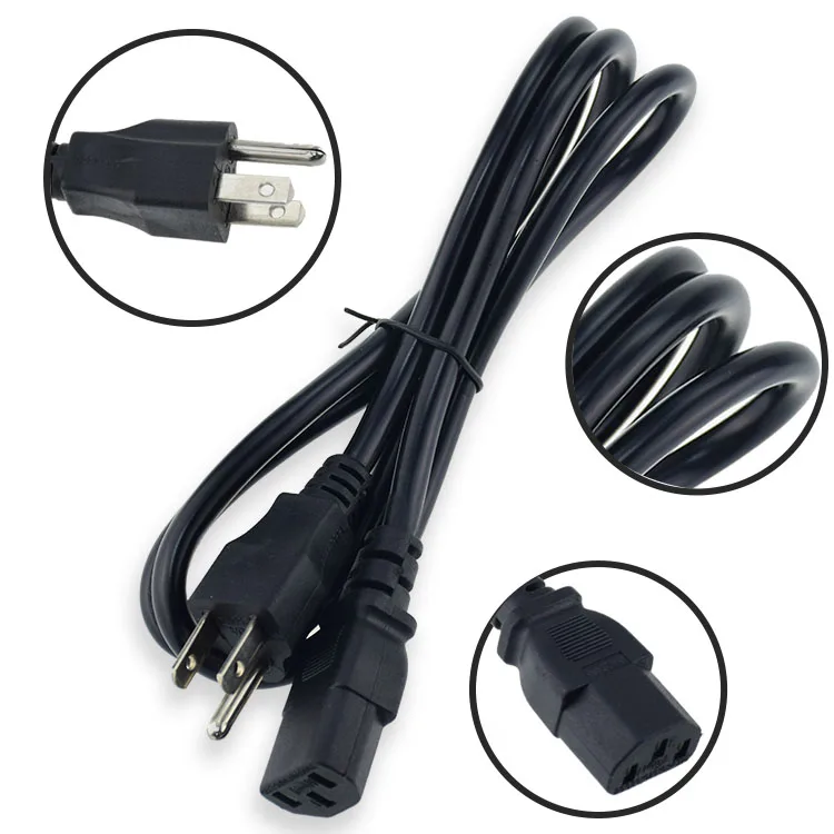 best seller US AC Power Cable Copper C13 Power Pord