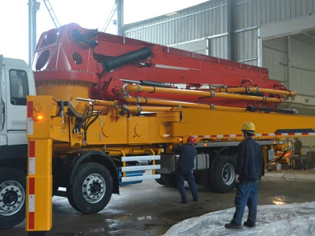 62M Concrete Pump Truck With Sitrak/Volvo/Benz/Man Chassis From Top Chinese Brand