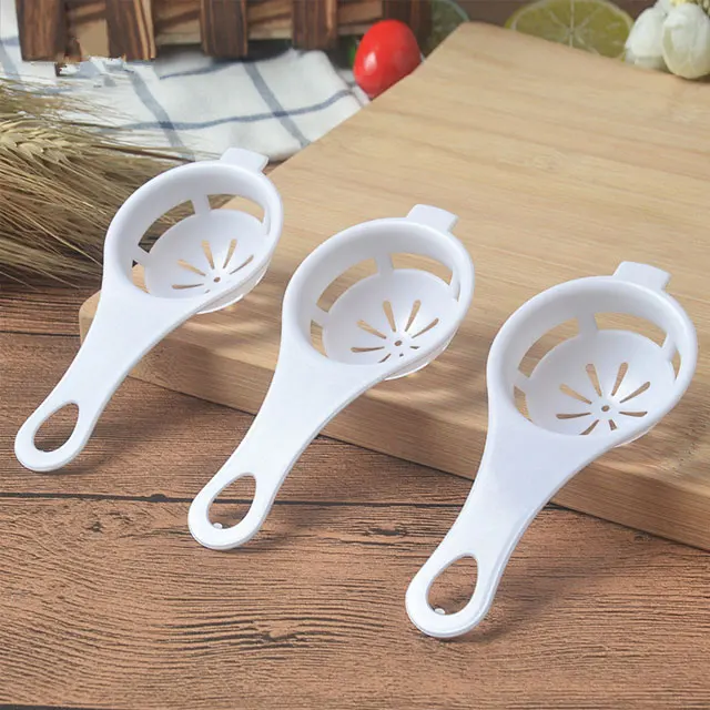 Egg Yolk White Separator Divider Extractor Filter Strainer Tool Kitchen Gadget