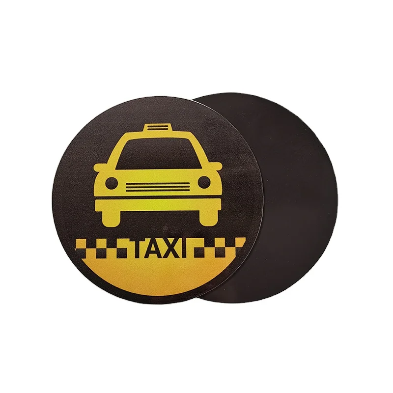 Wholesale Removable Advertising Magnetic Sign Car Door Die Cut Magnet Sticker