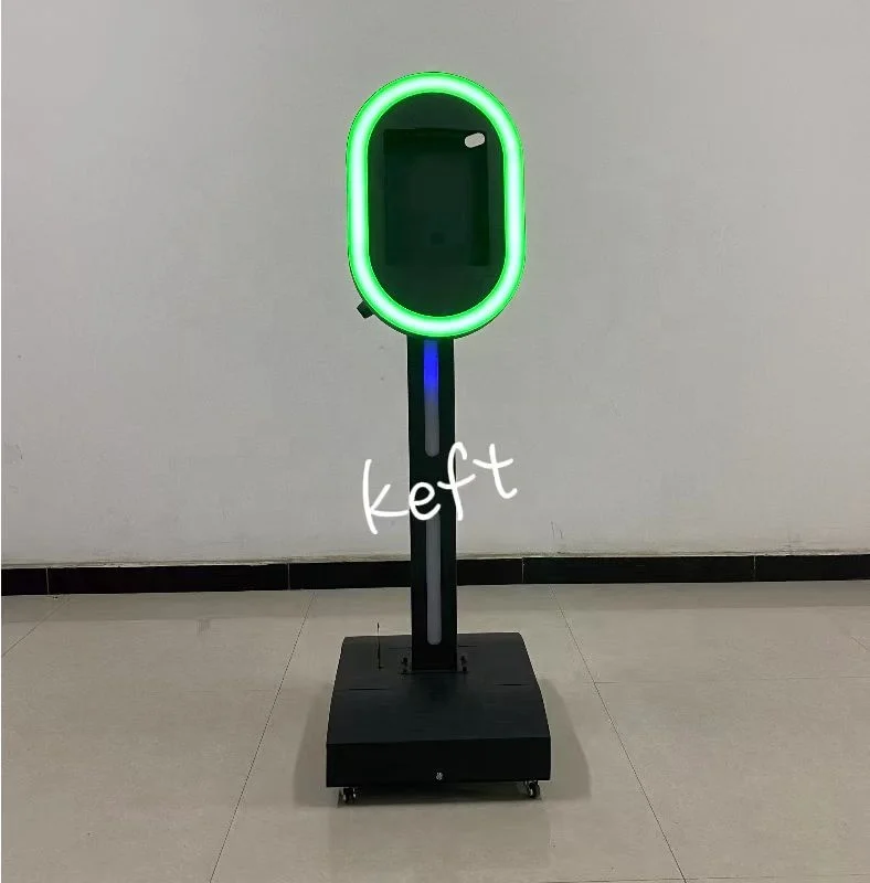 Hot Sale LCD Screen Photo Booth Party Selfie DSLR Photo Booth Shell 15.6 Inch Touch Screen Mirror Photo Booth For Camera