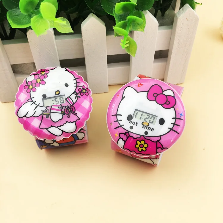Beian Hot Selling Customized Digital Cartoon Waterproof Slap Child Watch