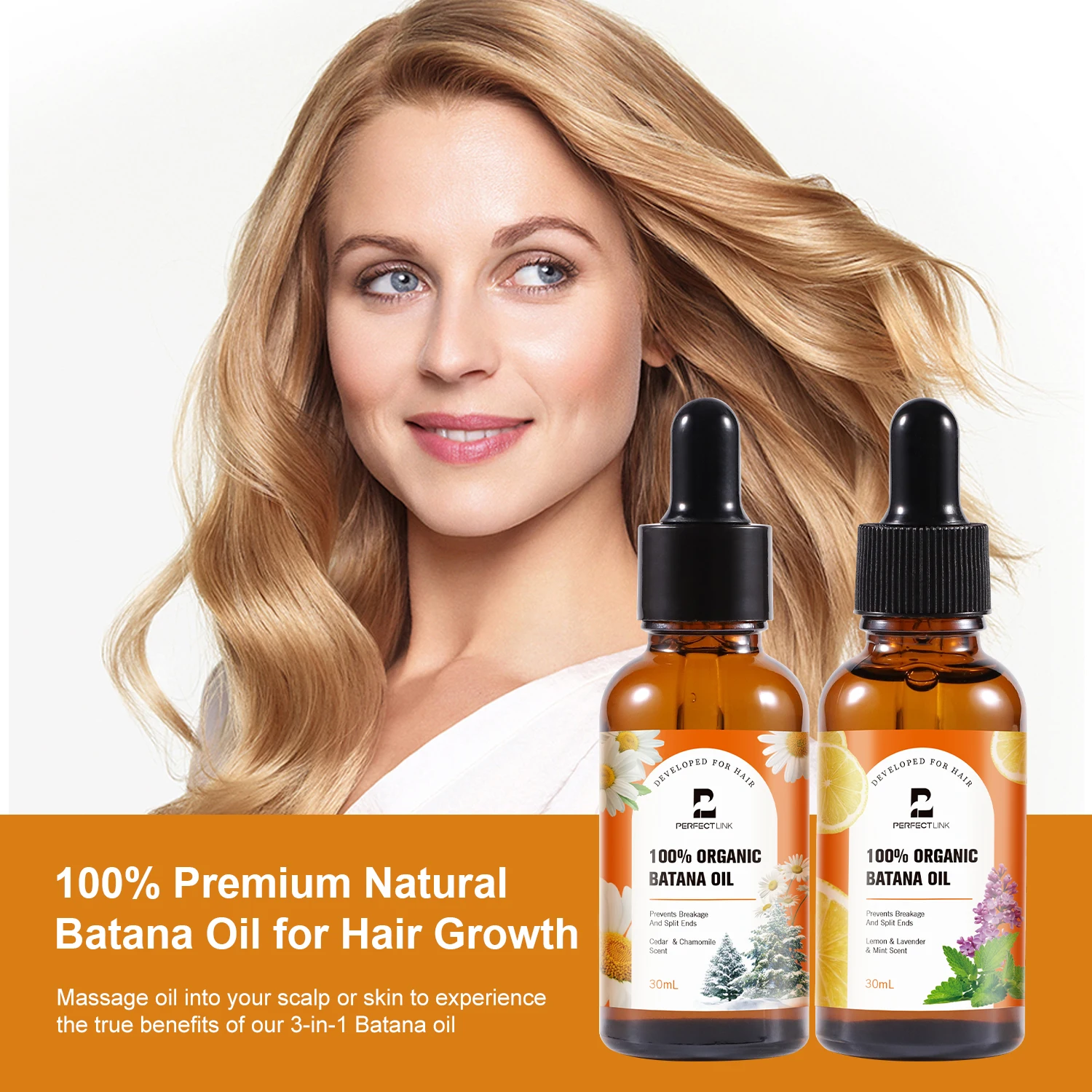 Собственная марка лучшее масло для роста волос лечение против выпадения Органическая Имбирная Сыворотка мужчин и