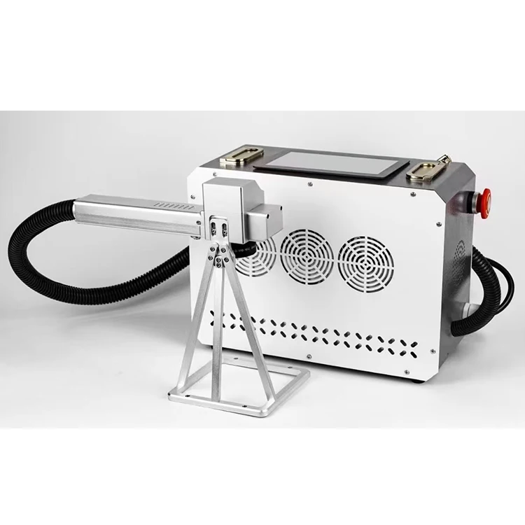 Metal Silver Gold Laser Name Necklace Portable Laser Cutting Engraving Fiber Laser Marking Machine