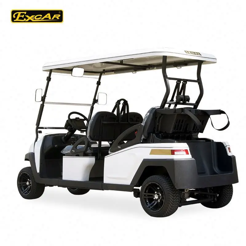 
4 seater electric hunting golf carts dune buggy with carriage basket 