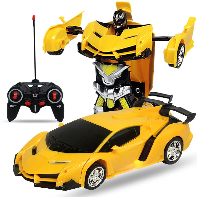 Dropshipping Rc Stunt Car, Chargeable Electric Robot Toy Car Remote Control For Kids//