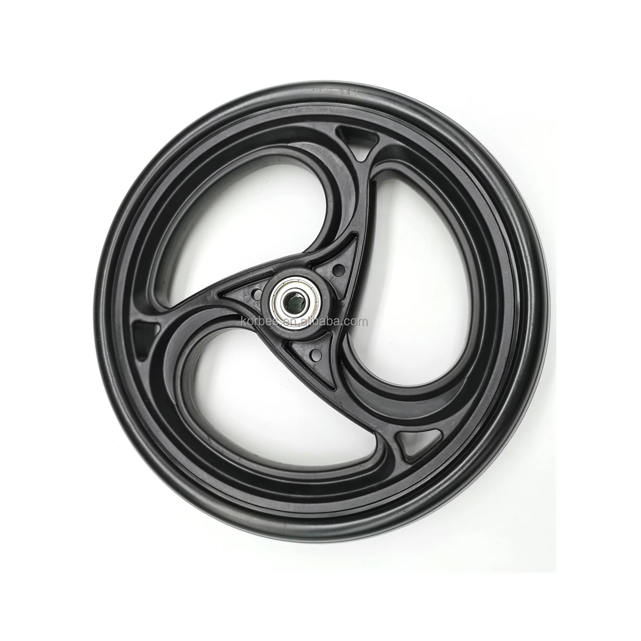 Walker Rollator PVC Caster Wheels Plastic Wheelchair 8in Front Wheels