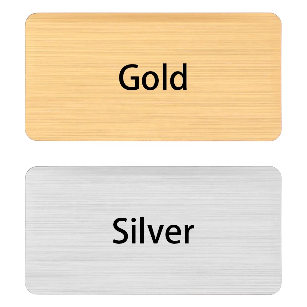 24K Golden with Negative Ions Rectangular Anti Radiation Sticker for Mobile Phone Shield For Heath Care OEM Logo acceptance