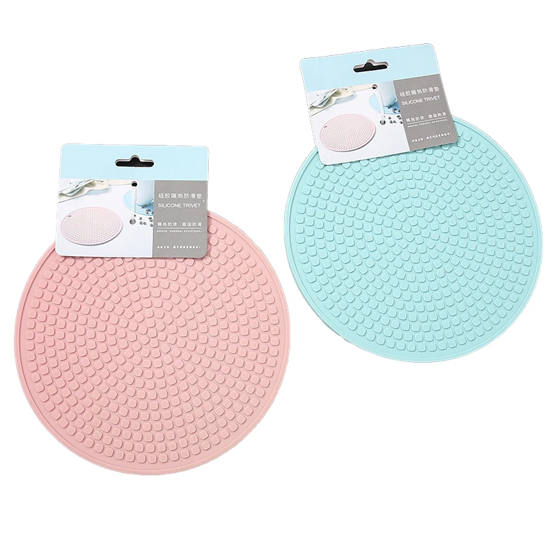 Wholesale fashionable Silicone insulation and non-slip pad Heat insulation silicone Eat mat