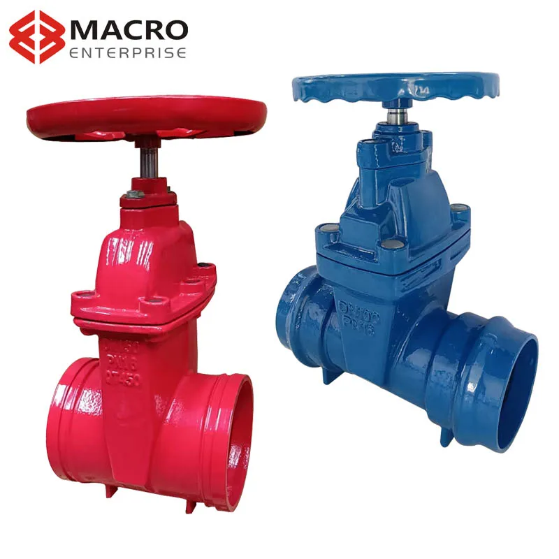 various type manual operating grey cast iron gate valves for fluid delivery