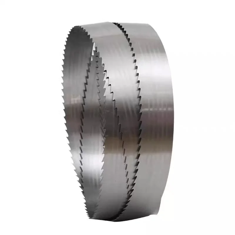 Band Saw Blade Imported Hard Tungsten Steel Woodworking Alloy for Hardwood Wood Machines White Wood Cutting Long Life
