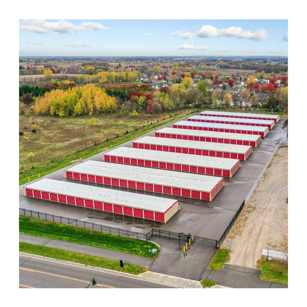 steel framing prefab self storage units