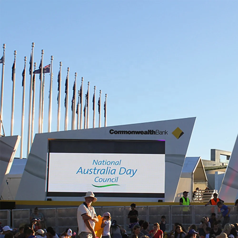 Outdoor P10 Waterproof Smd Large Led Advertising Fixed Billboards Panels Led Display Screen Digital