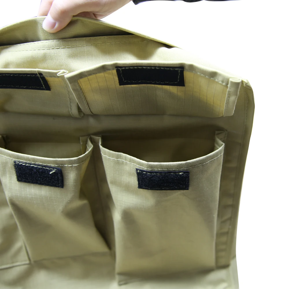 Polyester cotton SBS Zipper roof top tent Shoe bag