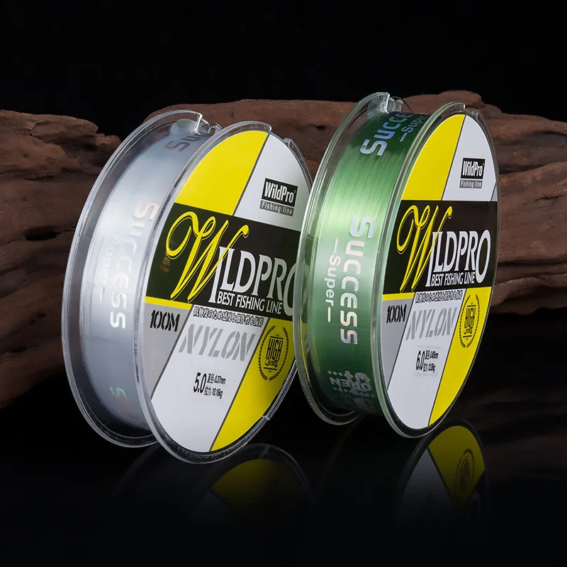 High Strength Transparent Fishing Monofilament Line for Sea Rod Floating Nylon Silk Rubber Wholesale