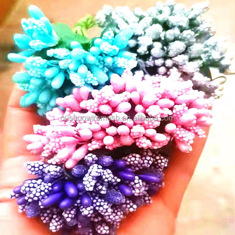 Artificial berry flower bouquet wreath and flower making accessories supplies flower heart DIY floral material