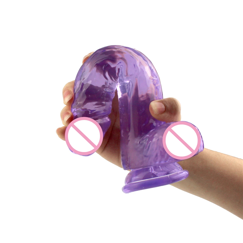 Adult Sex Toys tpe Rubber Dildos Artificial Penis Huge Big Dildo for Lesbian Women