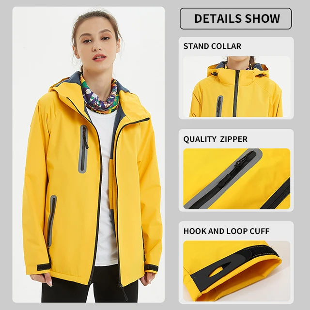 Hardshell Jacket Sherpa Liner Super Warm Outdoor Waterproof Clothing Custom Winter