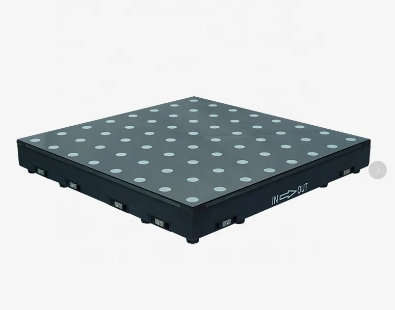 USA Popular Latest Ultra-sim Wedding Decor Dmx Wireless Magnetic LED Dancing Floor