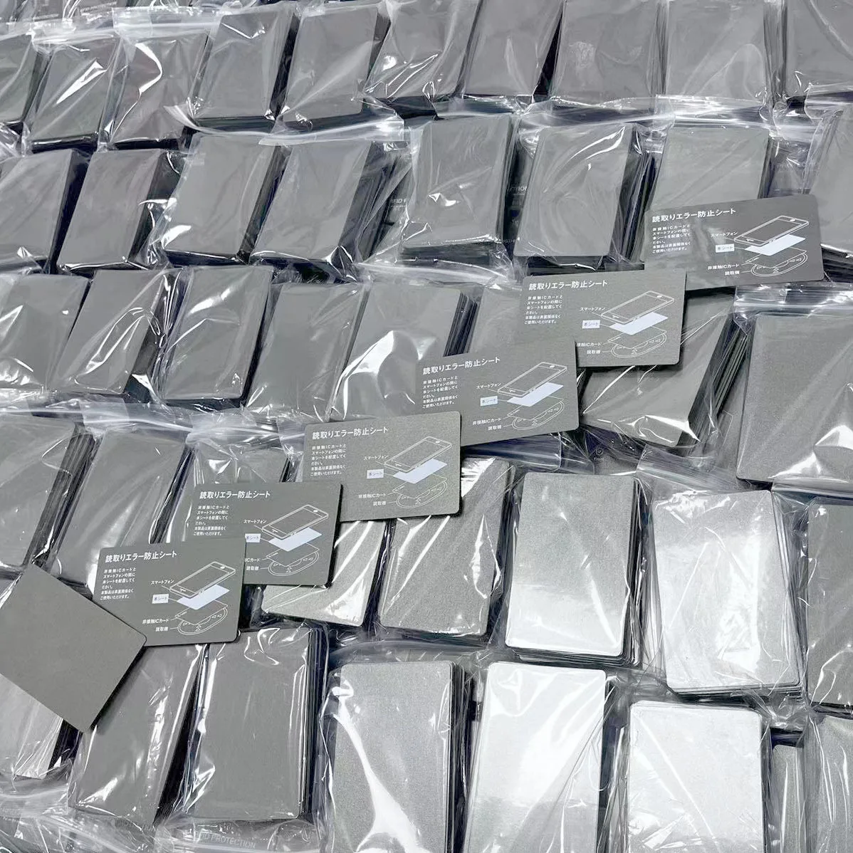 Customizable Logo Rfid Anti-Interference Shielding Wave Absorbing Material Anti-Magnetic Sticker For Mobile Phone Bus Card