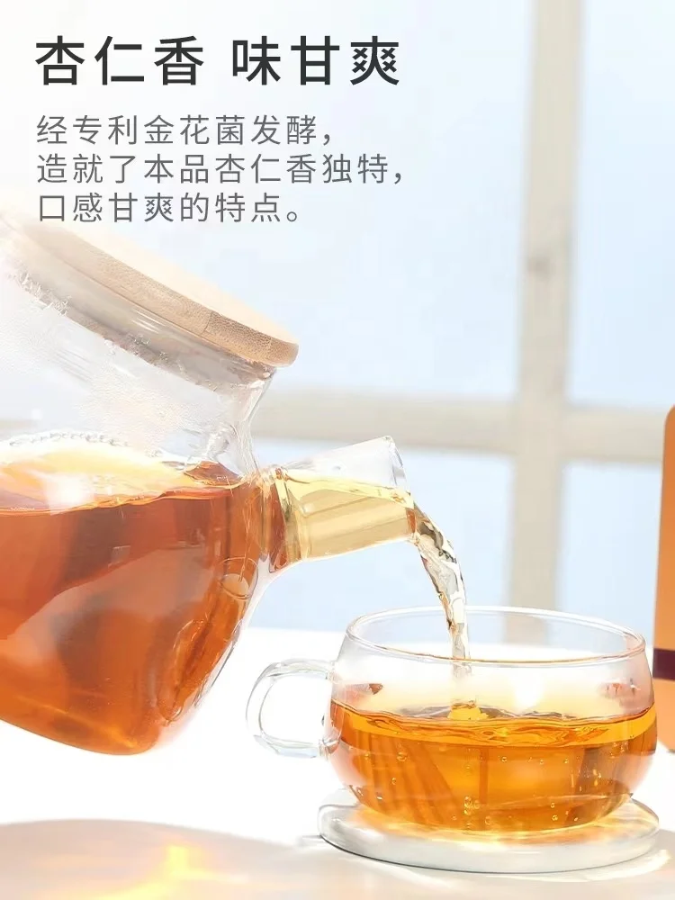 HN16 wholesale factory price negotiable Chinese tea CHA Golden Flower Tea Mini Package DARK TEA