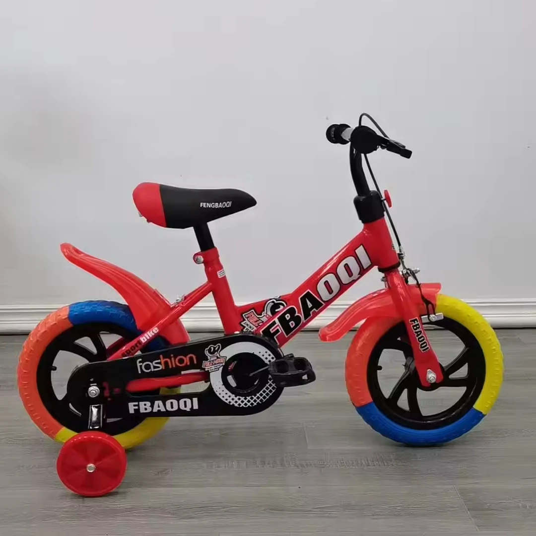 Cheap Price 12 inches Solid Tire Kids Bike For 2-4 Years Baby Plastic Tire